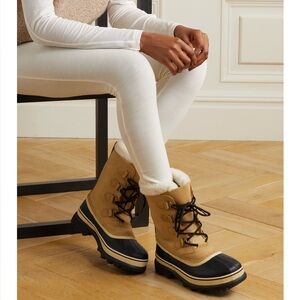 Sorel Tan and Black Women's Boots